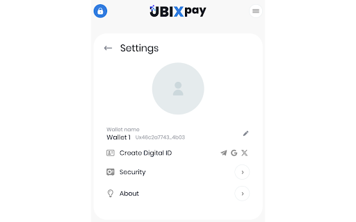 UbixPay screenshot 1