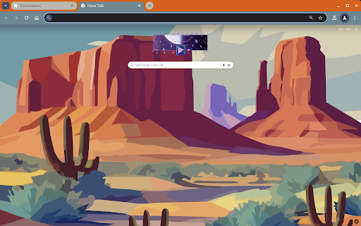 Ubuntu Noble Numbat - Monument Valley screenshot 1