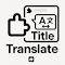 Udemy Subtitle Translator logo
