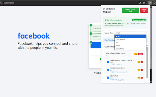 UI Structure Mapper screenshot 1