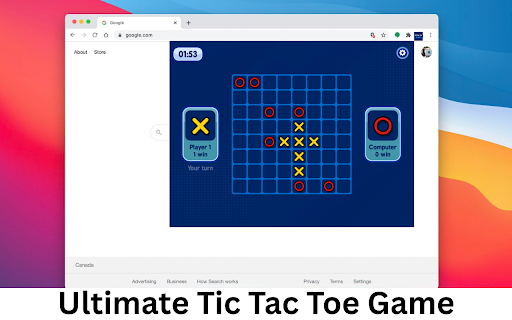 Ultimate Tic-Tac-Toe screenshot 1