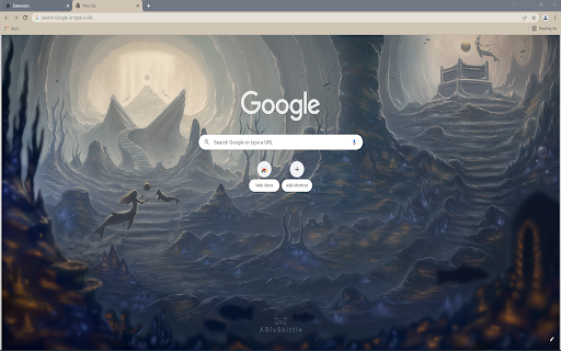 Underwater Ruins HD Theme screenshot 1