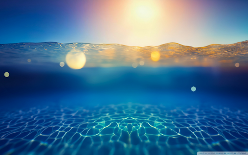 Underwater Sunrise Glow screenshot 1