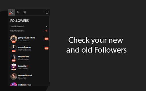 Unfollowers screenshot 1