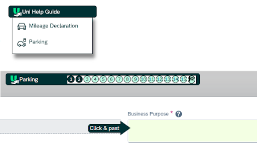 UniHelpConcur screenshot 1