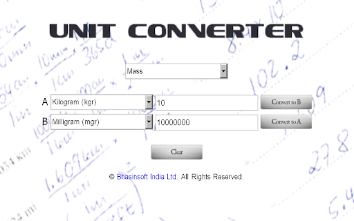 Unit Convertor screenshot 1
