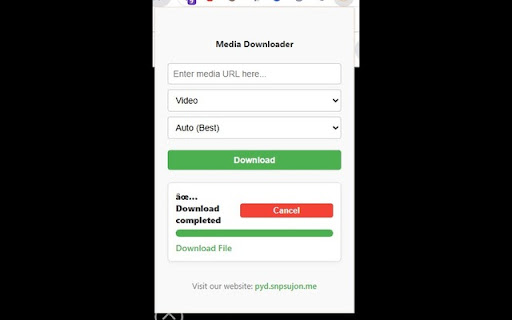 Universal Media Downloader screenshot 1