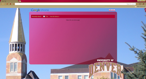 University of Denver Theme- Gold screenshot 1