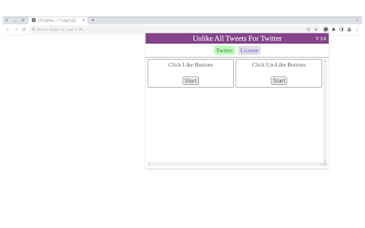 Unlike All Tweets - U.A.T screenshot 1