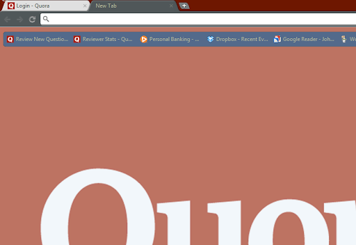Unofficial Quora Chrome Theme screenshot 1