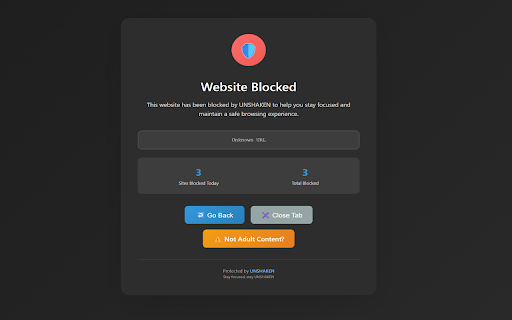 UNSHAKEN screenshot 1