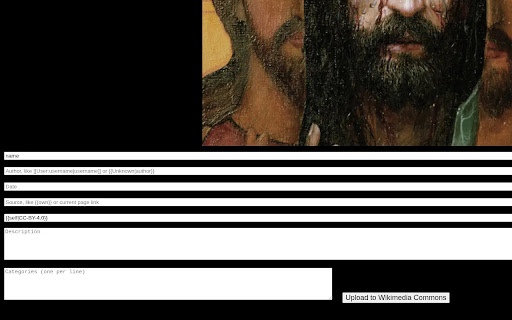 Upload image to Wikimedia Commons screenshot 1