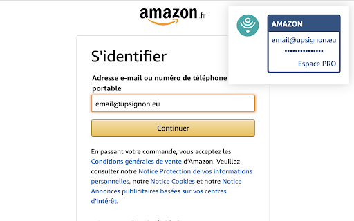 UpSignOn by Septeo screenshot 1
