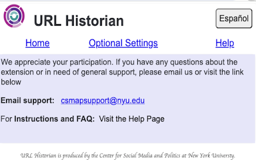 URL Historian screenshot 1