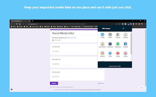 URL Keeper screenshot 1