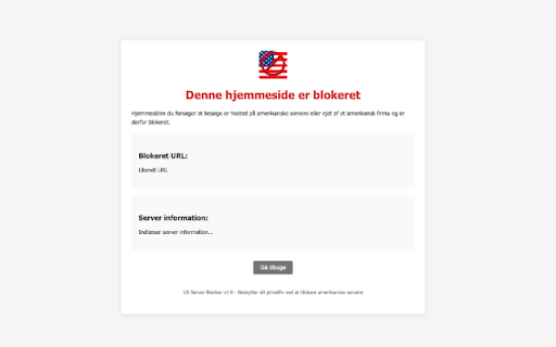 US Server Blocker screenshot 1