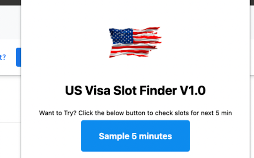 US Visa Slot Finder screenshot 1