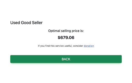 Used Good Seller screenshot 1