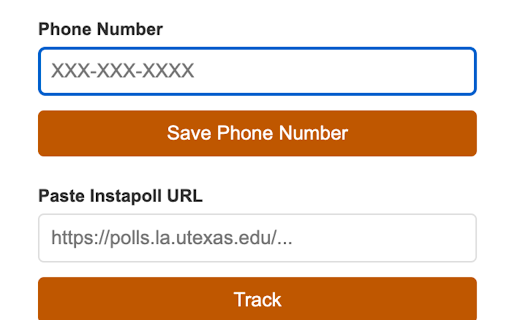 UT Instapoll Notifier screenshot 1