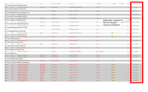 UT ProfLinker screenshot 1