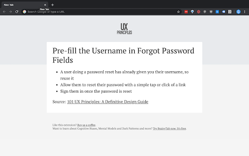 UX Principles screenshot 1