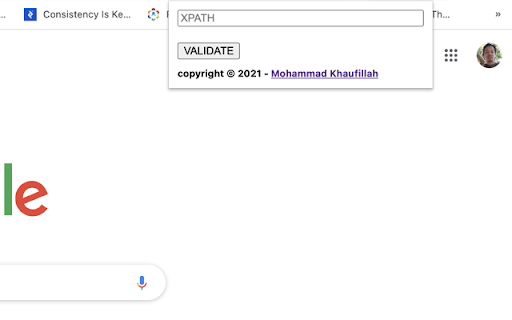 Validate XPATH screenshot 1