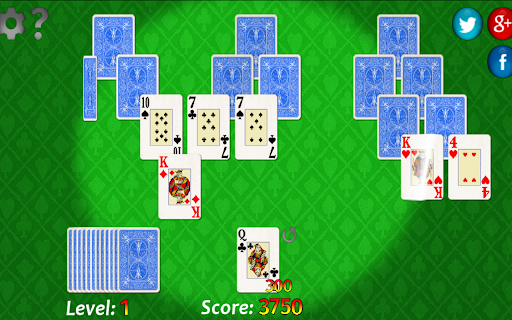Vegas Solitaire TriPeaks screenshot 1