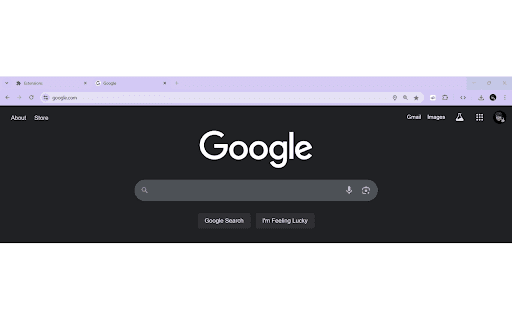 Velvet Violet Theme screenshot 1