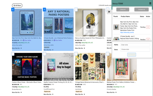 Venus FBMK screenshot 1