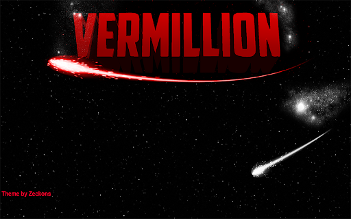 Vermillion Theme screenshot 1