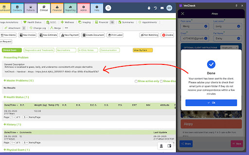 VetCheck screenshot 1