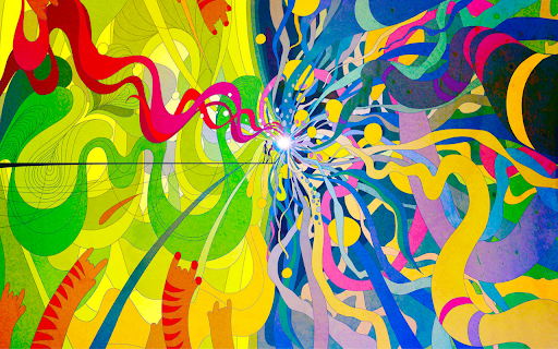 Vibrant Abstract Swirls screenshot 1