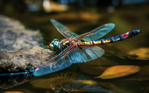 Vibrant Dragonfly Macro screenshot 1