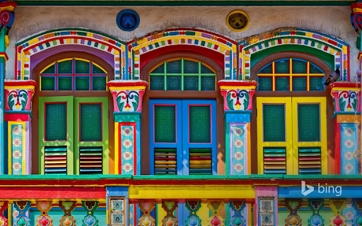 Vibrant Shophouse Facade screenshot 1