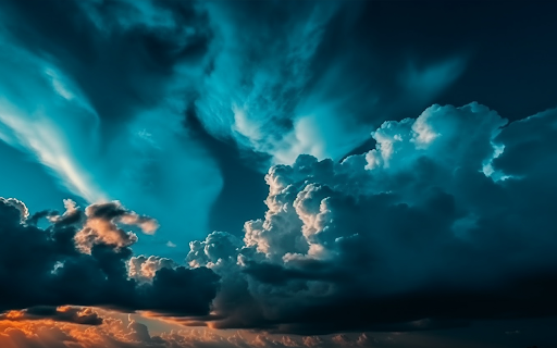 vibrant sunset sky idyllic landscape beauty screenshot 1