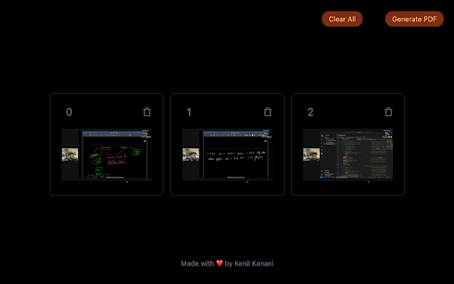 Vid2PDF screenshot 1
