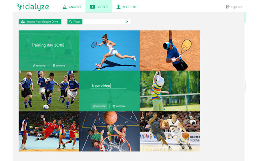 Vidalyze screenshot 1