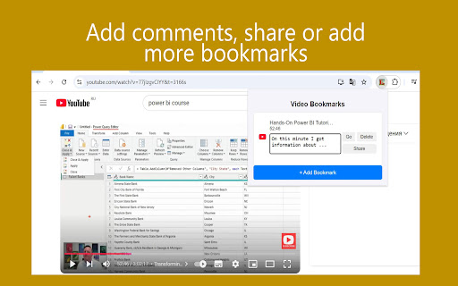 Video Bookmark: Not Only for Youtube screenshot 1