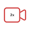 Video Speed 2x logo