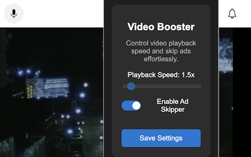 Video Speed Booster & Ad Skipper screenshot 1