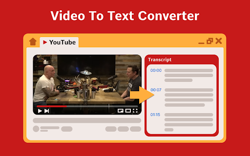 Video to Text Converter screenshot 1