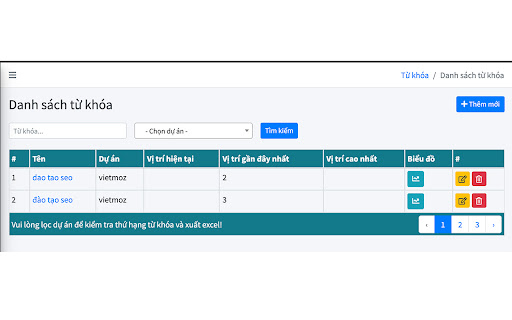 VietMoz TopRank screenshot 1