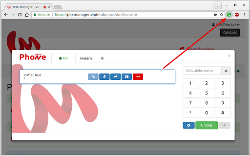 VIPTel Phone: Accept Call screenshot 1