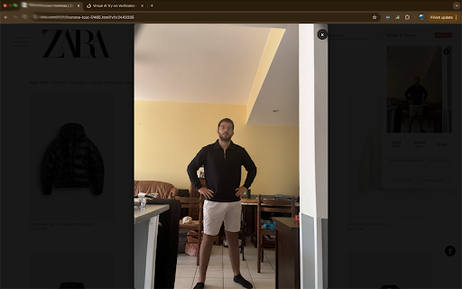 Virtual AI Try-on screenshot 1