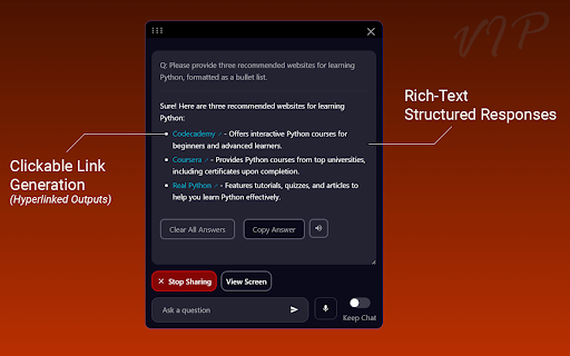 Vision Intelligence Pilot (VIP) screenshot 1