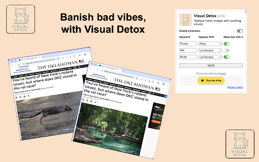 Visual Detox screenshot 1