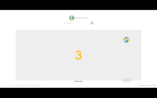 Volleyball Clicker screenshot 1