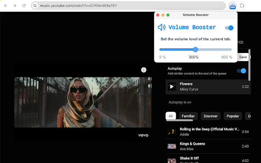 Volume Booster With Shortcuts screenshot 1
