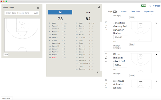 Vorped Game Logger screenshot 1