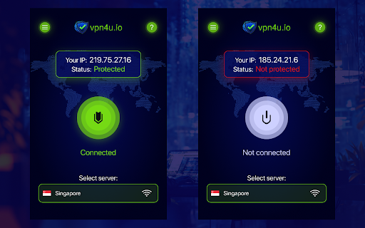VPN4U.IO screenshot 1
